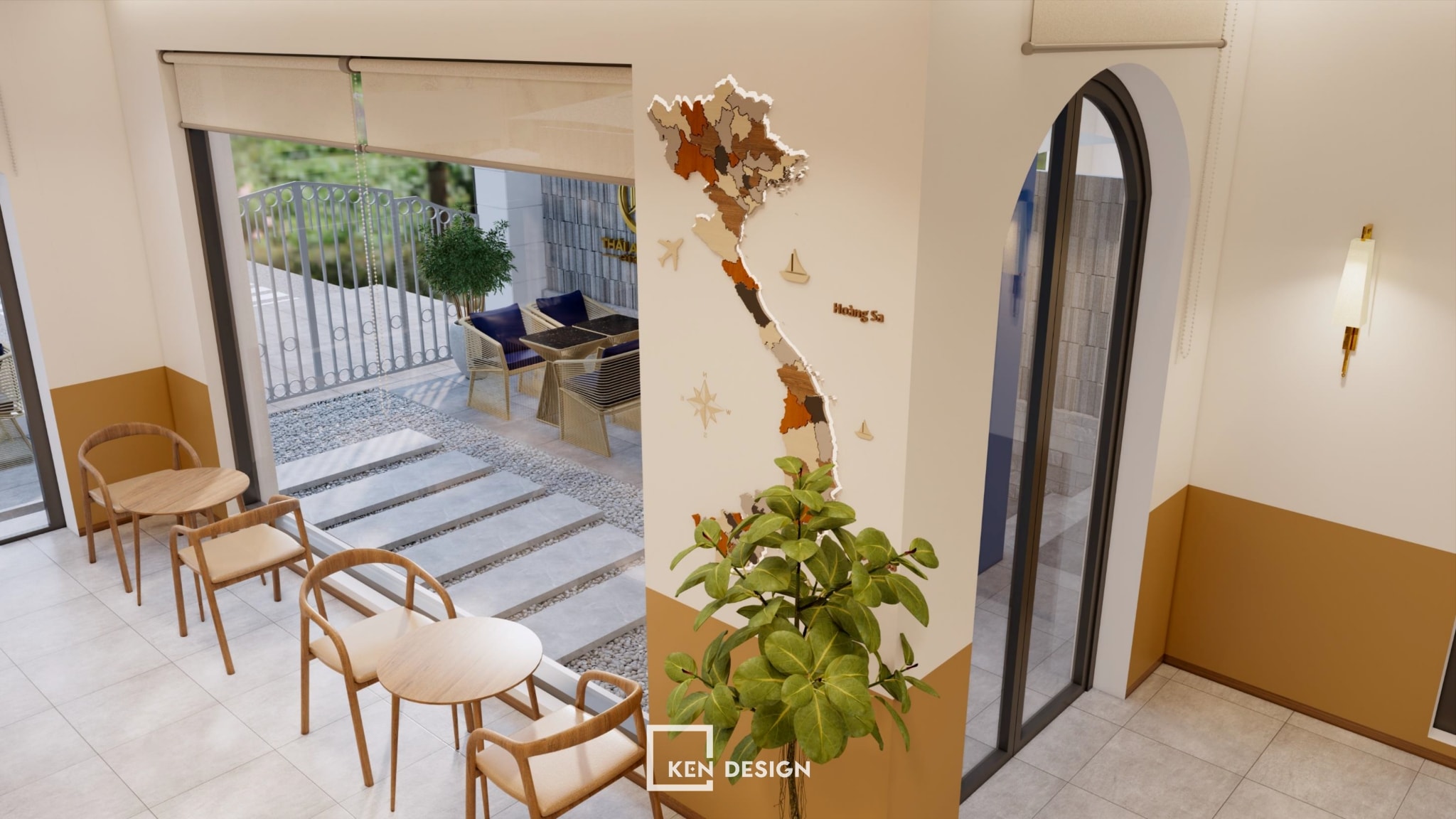 Thiết kế TAX Cafe tại Ocean Park